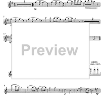 Two Norwegian Dances (Op.17 No. 9 and No.23) - Flute