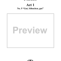Fidelio, Op. 72, No. 5: "Gut, Söhnchen, gut"
