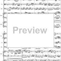 Double Clavier Concerto No. 1 in C Minor, Movement 1   (BWV 1060) - Score