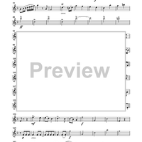 Allelujah from Exultate Jubilate - Violin 1