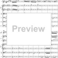 Brandenburg Concerto No. 4: Allegro - Score