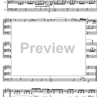 Divertimento No. 7 D Major KV205 - Score