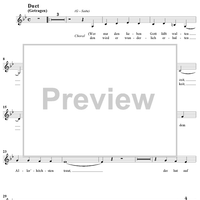 "Er kennt die rechten Freudenstunden", Duet, No. 4 from Cantata No. 93: "Wer nur den lieben Gott lässt walten" - Violin