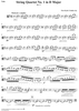 Quartet No. 1 in D major (D-dur) - Viola