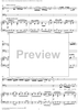 "Lass, o Welt, mich aus Verachtung", Aria, No. 5 from Cantata No. 123: "Liebster Immanuel, Herzog der Frommen" - Piano Score
