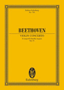 Violin Concerto D major in D major - Full Score