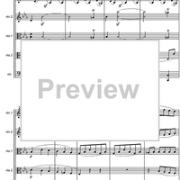 String Quintet c minor Op.104 - Score