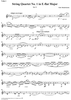 String Quartet No. 1 in E-flat Major, Op. 12 - Violin 2