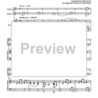 Hymns from "The Southern Harmony" for 2 Violins and Piano - Piano