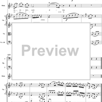 La Finta Giardiniera, Act 2, No. 18 "Ach schmeichelhafte Hoffnung" (Aria) - Full Score