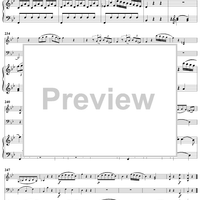 Piano Trio No. 1 in B-flat Major K254 - Piano Score