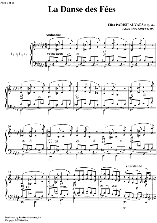 La Danse des Fées Op.76