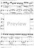 "Erschütt're dich nur nicht, verzagte Seele", Aria, No. 3 from Cantata No. 99: "Was Gott tut, das ist wohlgetan" - Piano Score