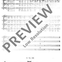 Tanzlieder-Kantate - Choral Score