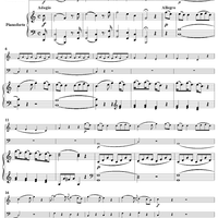 Piano Trio in C Major - Piano Score