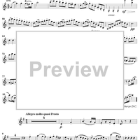 String Quartet No. 2 in G Major, Op. 18, No. 2 - Violin 1