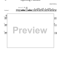 Opening Fanfare - Trombone 2