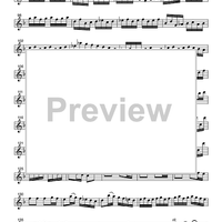 Allegro assai - from Brandenburg Concerto #2 in F Major - Part 1 Flute, Oboe or Violin