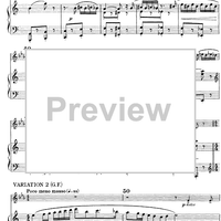 Advanced 1/1 - Variations on a theme by Paganini - Score