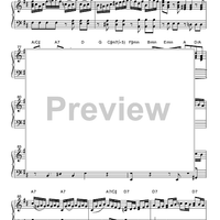 Overture - from Suite #3 in D Major - Keyboard or Guitar