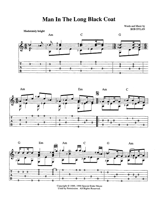 Man in the Long Black Coat