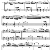 Sonata D Major Op. 2 No. 5 - Score