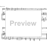 Variation on Béla Bartók theme - Score