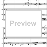 Fugue D Major Op.137 - Score