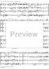 String Quartet No. 18, Movement 3 - Score