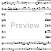 Mary's Cradle Song from the Christmas Oratorio BWV 248 - Soprano Recorder