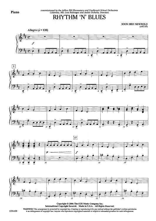 Rhythm 'n' Blues - Piano