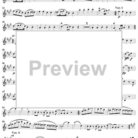 Clarinet Quintet in A Major, K581 - Violin 1