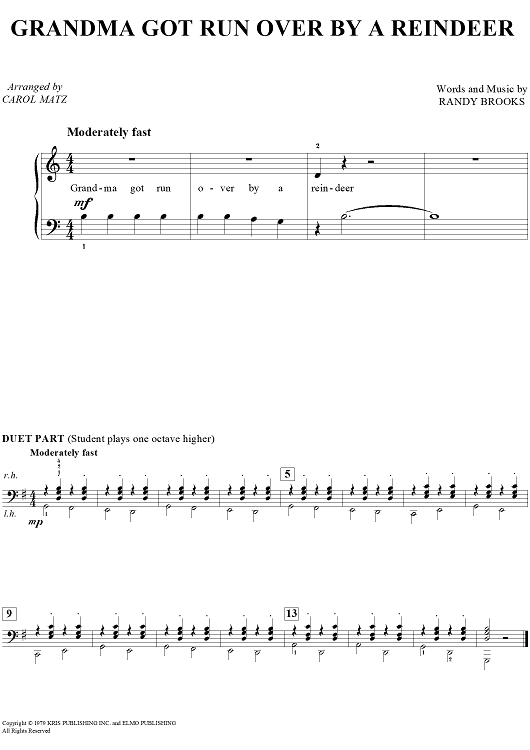 Grandma Got Run Over By A Reindeer