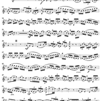 "Hier, in meines Vaters Stätte", Aria, No. 3 from Cantata No. 32: "Liebster Jesu, mein Verlangen" - Violin