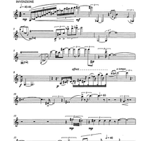 Dove sostano i venti - Clarinet in B-flat