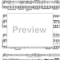 Sonata No. 2 D Major KV7 - Score