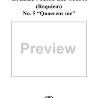 Grande Messe des Morts (Requiem), No. 5: Quaerens me