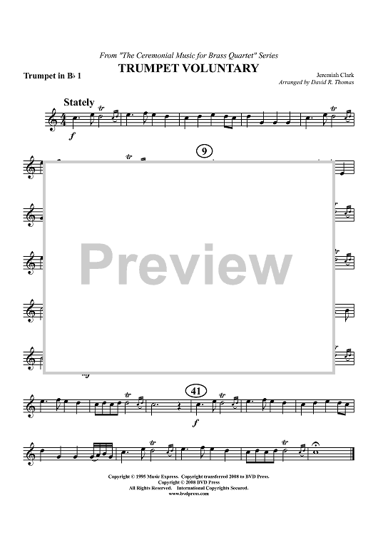 Trumpet Voluntary - Trumpet 1