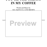 You're the Cream in My Coffee