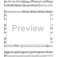 Italian Concerto for Violin/Flute, Viola and Cello - Score