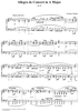 Allegro de Concert, in A Major, Op. 46, B72