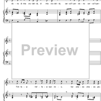 T'offesi ben mio - Score