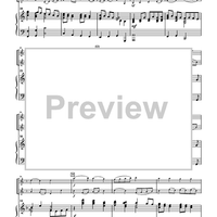 Hymns from "The Southern Harmony" for 2 Violins and Piano - Piano