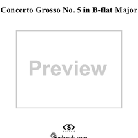 Concerto grosso No. 5 in B-flat major,  Op. 6, No. 5 - Violin 2