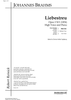 Liebestreu Op. 3 No. 1