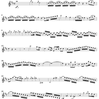 Divertimento No. 1 in D Major, K136 - Violin 1