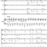 Four Quartets, Op. 92, No. 3: Abenlied