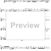 Marche du Regiment de la Calote - Oboe 1