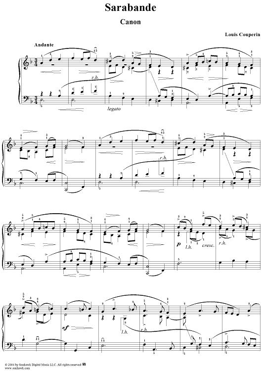 Sarabande (Canon)