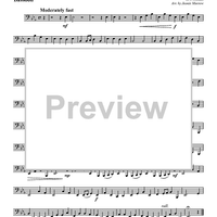 La Rejouissance - from The Royal Fireworks - Bassoon